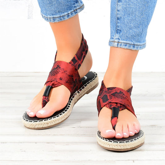 Dámske sandále Strap Bottom Snake