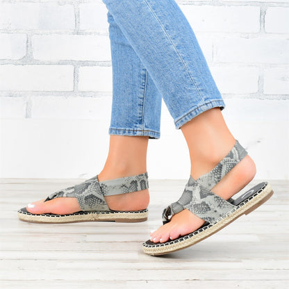 Dámske sandále Strap Bottom Snake