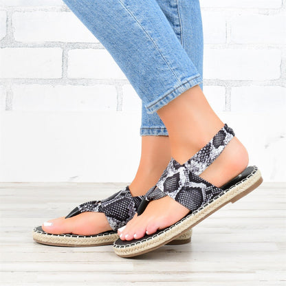 Dámske sandále Strap Bottom Snake