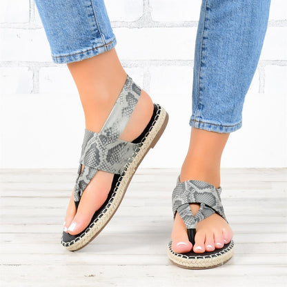 Dámske sandále Strap Bottom Snake