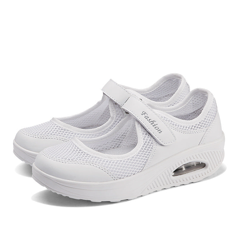 Beh Mesh chôdza Slip-On Tenisová telocvičňa topánky