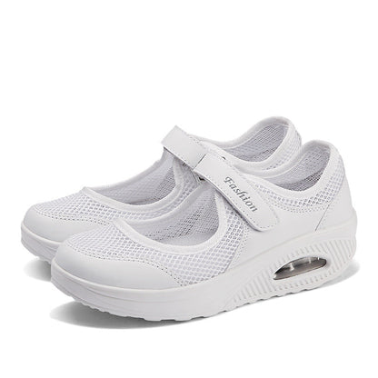 Beh Mesh chôdza Slip-On Tenisová telocvičňa topánky