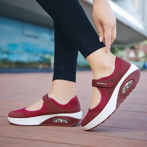 Beh Mesh chôdza Slip-On Tenisová telocvičňa topánky
