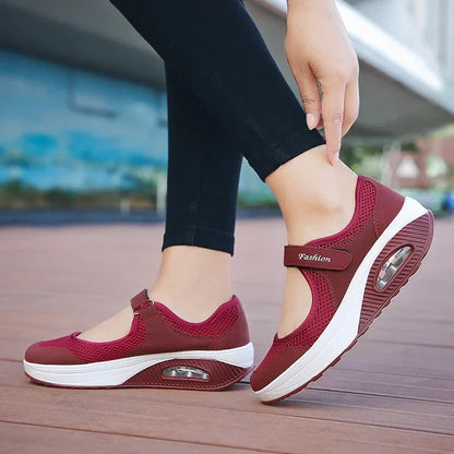 Beh Mesh chôdza Slip-On Tenisová telocvičňa topánky