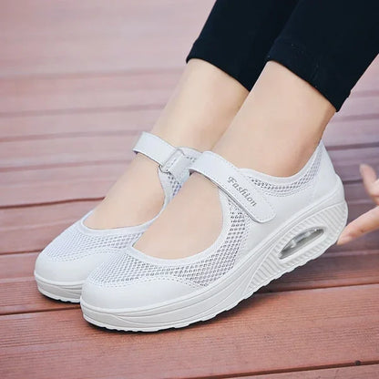 Beh Mesh chôdza Slip-On Tenisová telocvičňa topánky