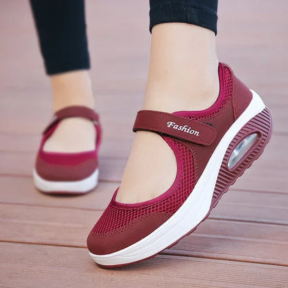 Beh Mesh chôdza Slip-On Tenisová telocvičňa topánky