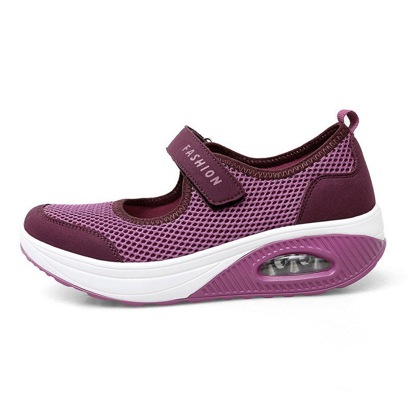 Beh Mesh chôdza Slip-On Tenisová telocvičňa topánky