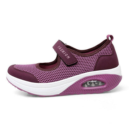 Beh Mesh chôdza Slip-On Tenisová telocvičňa topánky