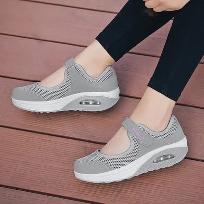 Beh Mesh chôdza Slip-On Tenisová telocvičňa topánky