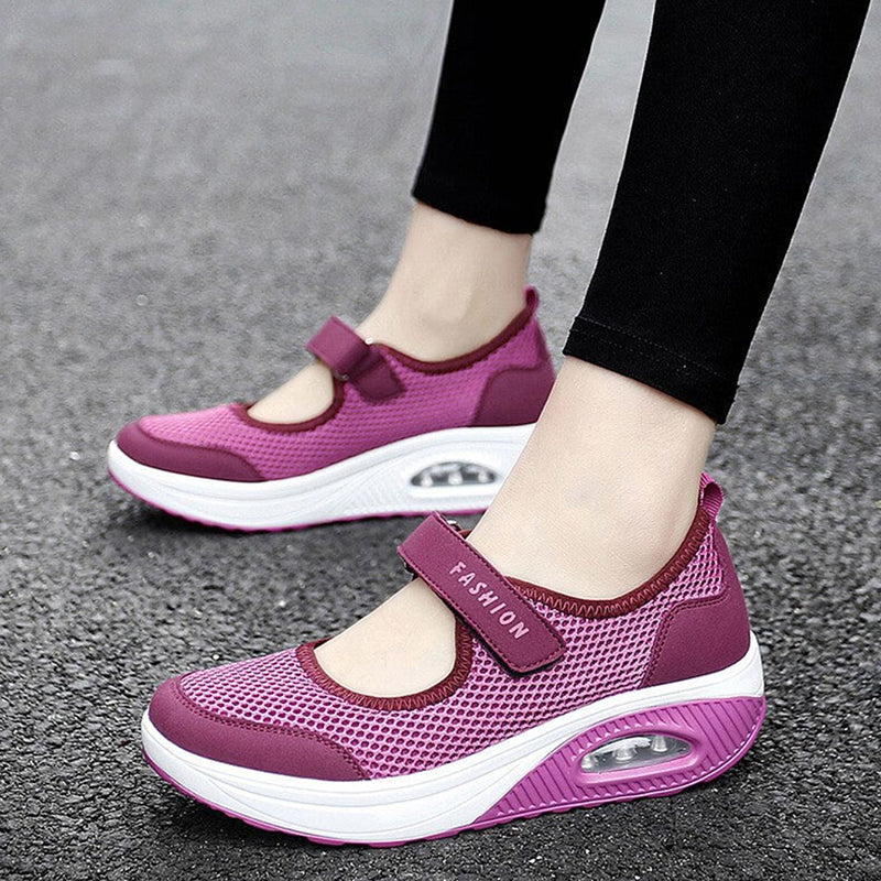 Beh Mesh chôdza Slip-On Tenisová telocvičňa topánky