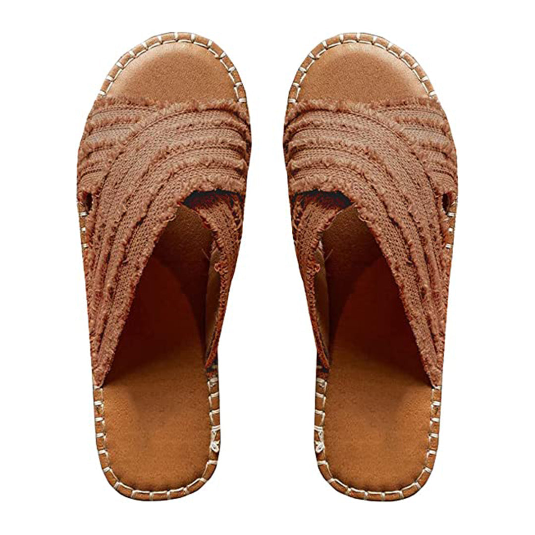 Pohodlné a odolné ortopedické letné topánky Flats