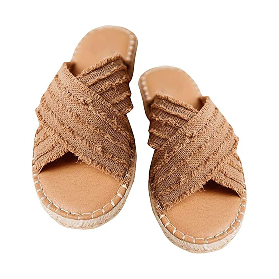 Pohodlné a odolné ortopedické letné topánky Flats