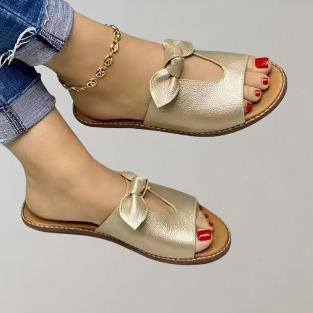 Elegantné a podporné ortopedické letné topánky Flats