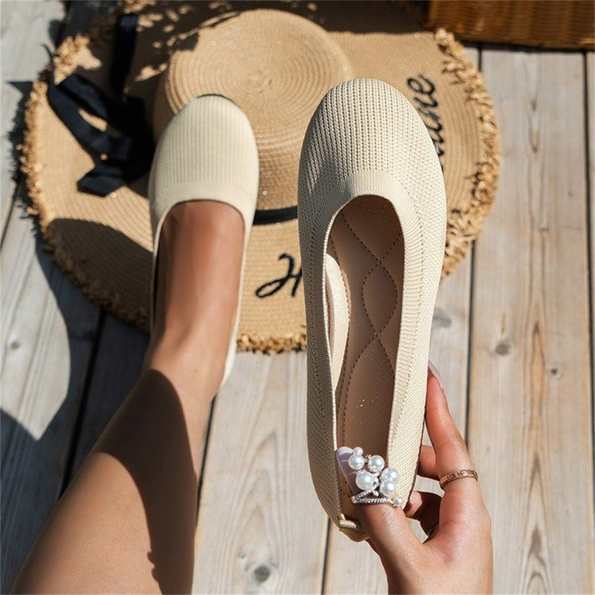 Dámske pohodlné priedušné Slip On