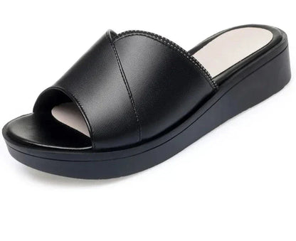 Dámske sandále v papučiach