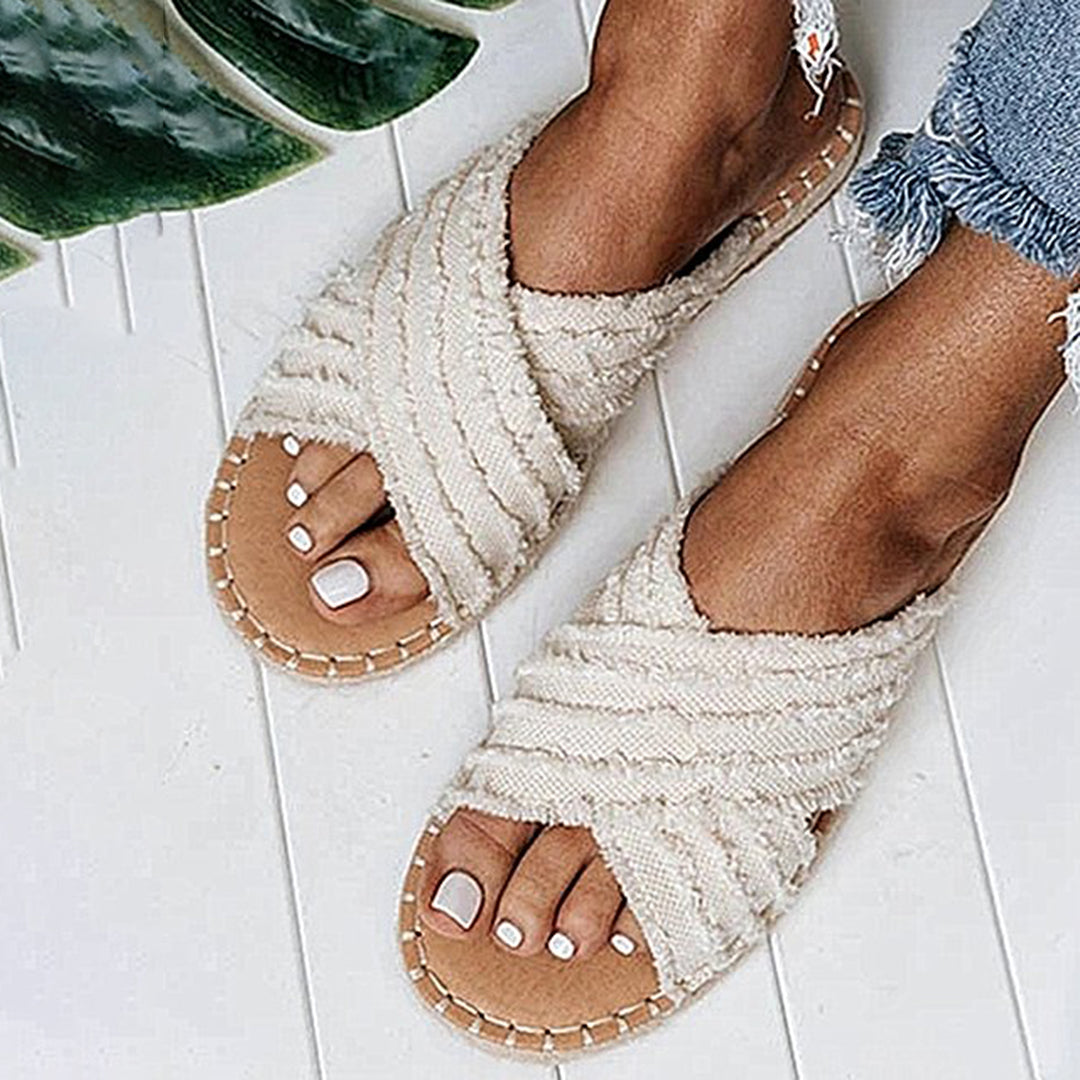 Podporné a štýlové ortopedické letné topánky Flats