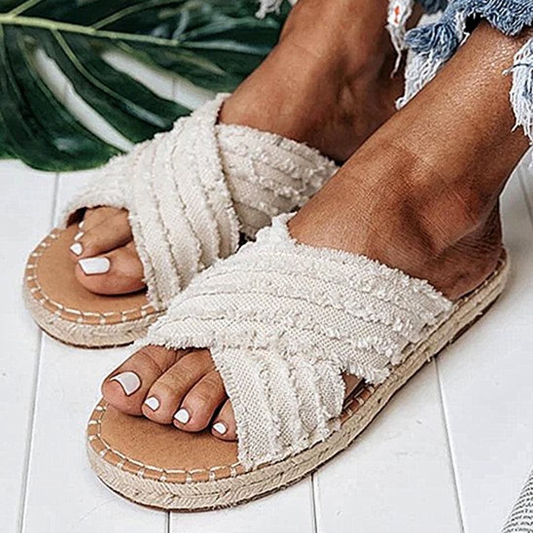 Podporné a štýlové ortopedické letné topánky Flats