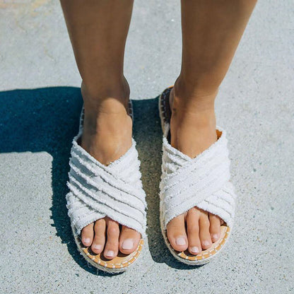 Podporné a štýlové ortopedické letné topánky Flats