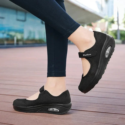 Beh Mesh chôdza Slip-On Tenisová telocvičňa topánky