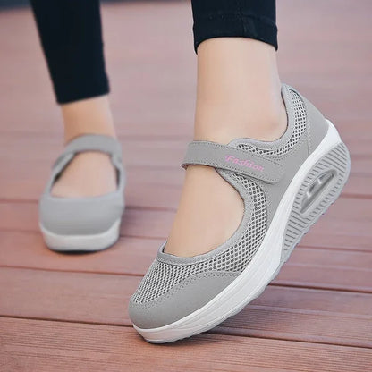 Beh Mesh chôdza Slip-On Tenisová telocvičňa topánky