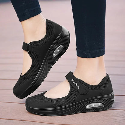 Beh Mesh chôdza Slip-On Tenisová telocvičňa topánky